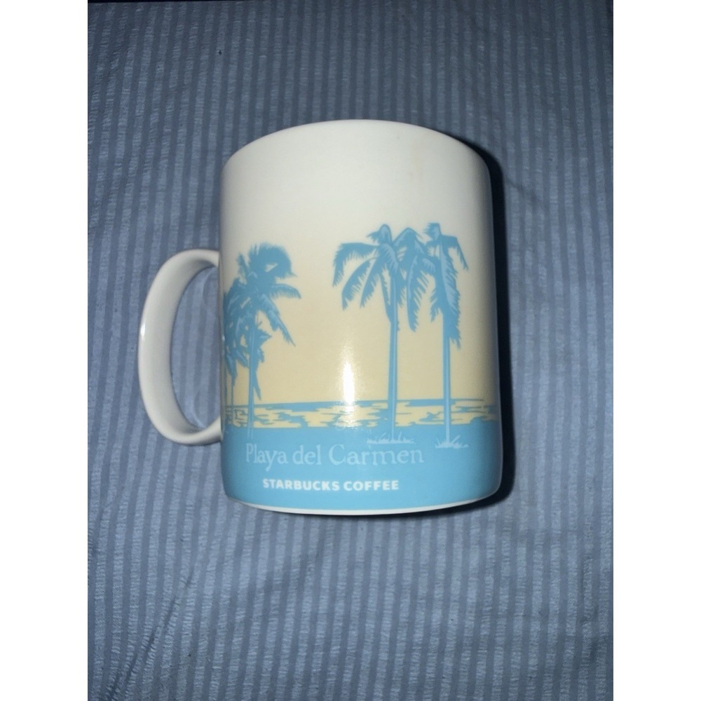 Starbucks Playa Del Carmen Global Icon Collector Series Coffee Tea Mug - No Box - Picture 2 of 5